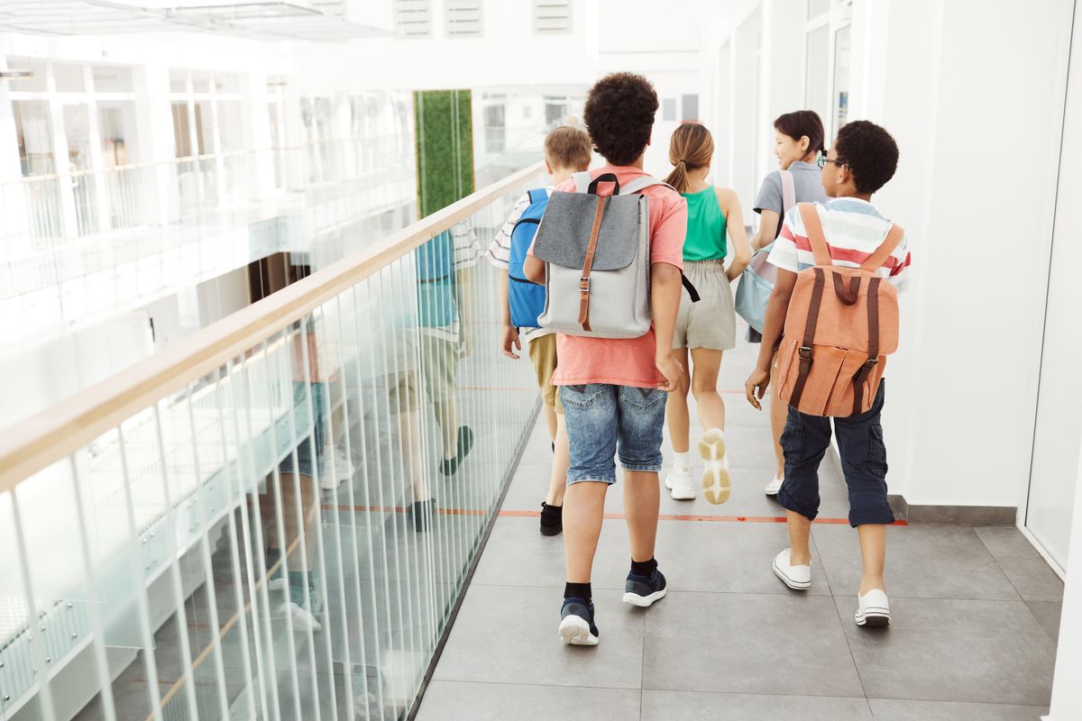 Registrazione di un visitatore all'ingresso di una scuola con Openbadge